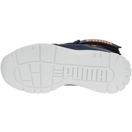 Dětské boty Puma Nieve Wtr Ac Ps, tmavě modrá 380745 06 modrý 5