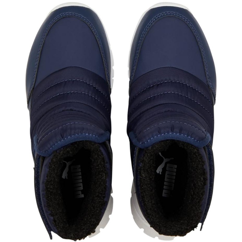 Dětské boty Puma Nieve Wtr Ac Ps, tmavě modrá 380745 06 modrý 2