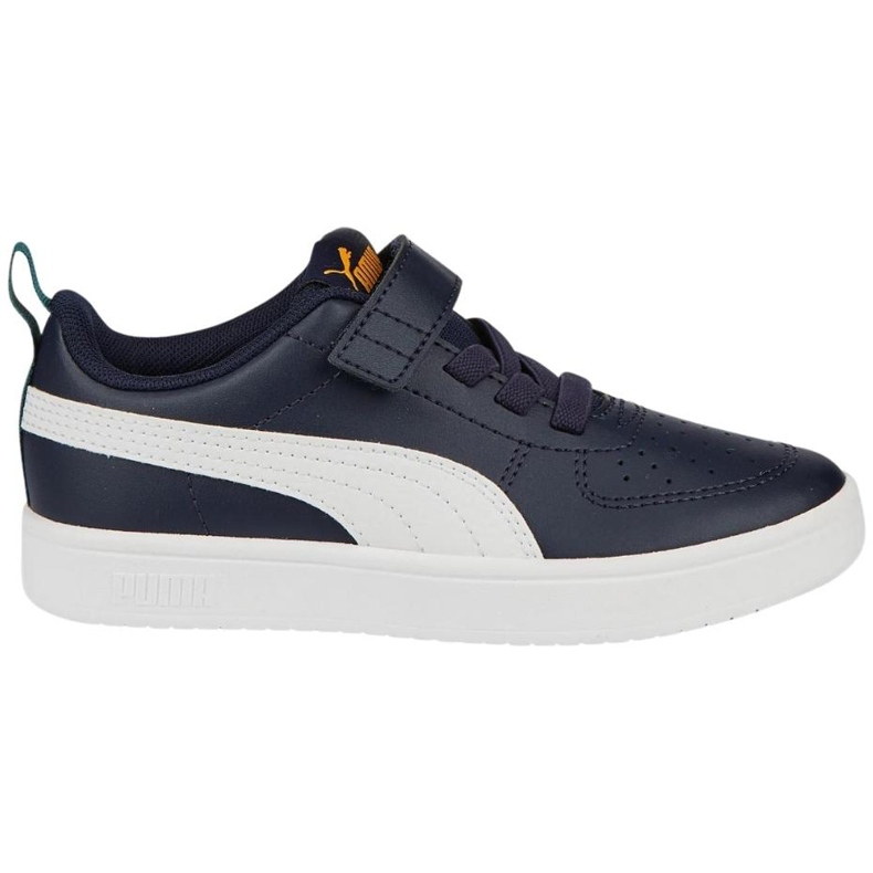 Dětské boty Puma Rickie Ac Ps, tmavě modrá a bílá 385836 07 modrý 1