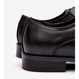 Pánské kožené boty Black Harene černý 2