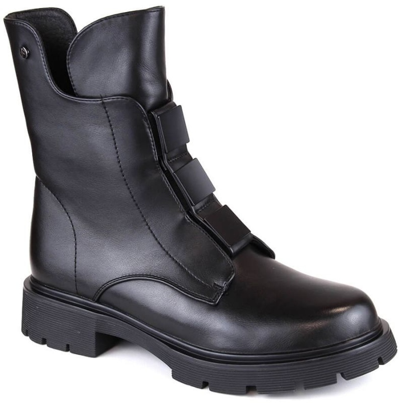 Filippo W PAW492 zateplené kozačky na zip, černé černý 1