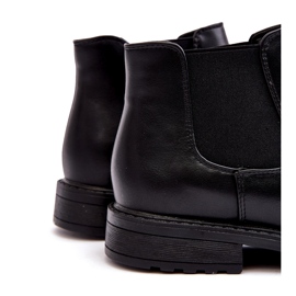 Diamantique Pánské Chelsea Boots Low Black Dymidi černá 2