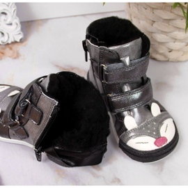 Kornecki Jr 6583 KOR6583C kotníkové boty na suchý zip 3