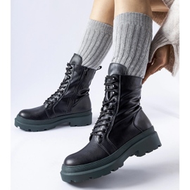 Černé tenisky s barevnou podrážkou Quennie černá 2