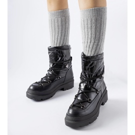 Černé sněhule s Eagleville manžetou černý 1