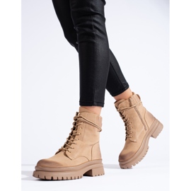 Dámské béžové dělnice Shelovet béžový 1