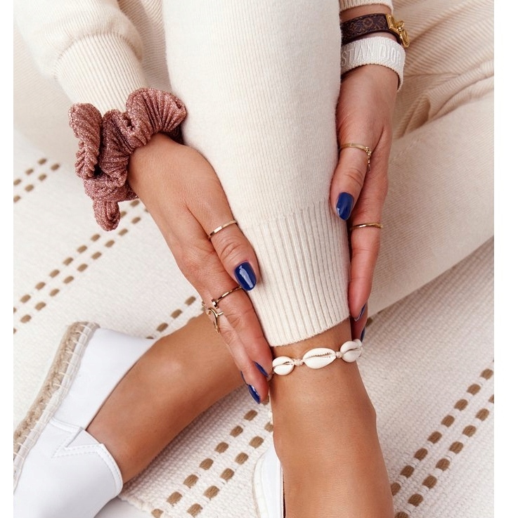 Kožené espadrilky na pletené podrážce Big Star HH274506 bílé bílý 3