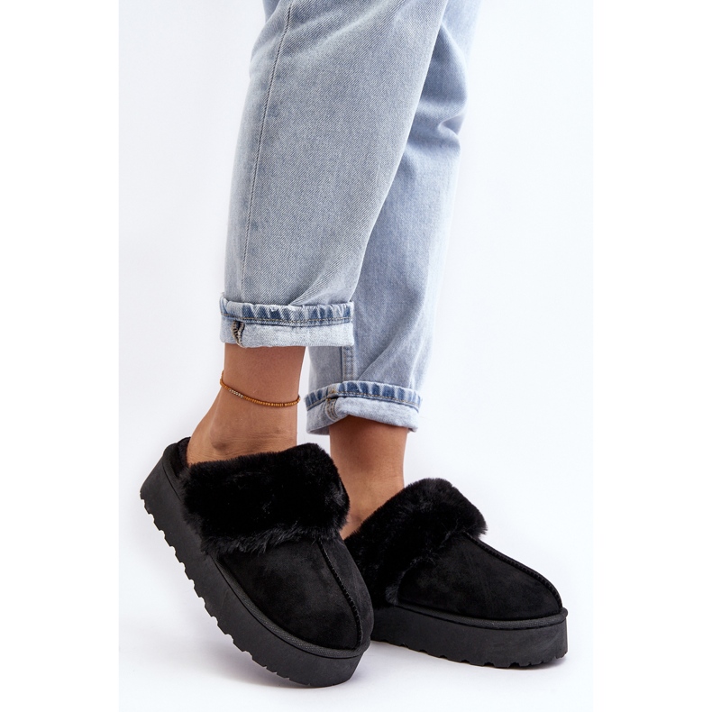 Dámské Sněhule Na Platformě Černý Phiniopis černá 2