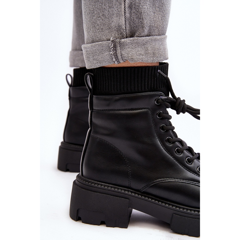 Dámské Kozačky S Ponožkou Černá Rivella 2 Dámské Kozačky S Ponožkou Černá Rivella 2