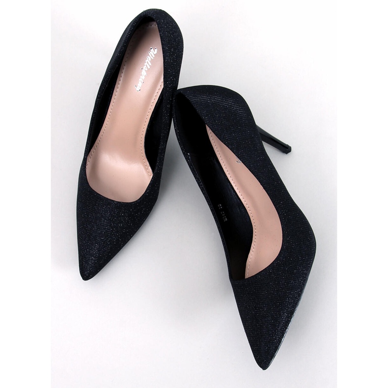 Maineri Černé dámské vysoké podpatky černá 1