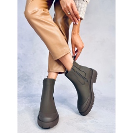 Kozačky Carey Green Jodhpur zelený 1