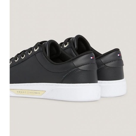 Tommy Hilfiger Boty Tommy Hilfigker Golden Hw Court Sneaer W FW0FW075600GJ černý 1