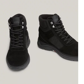Boty Tommy Hilfiger Core W Mix Cordura Hybrid Boot M FM0FM04807BDS černý 1