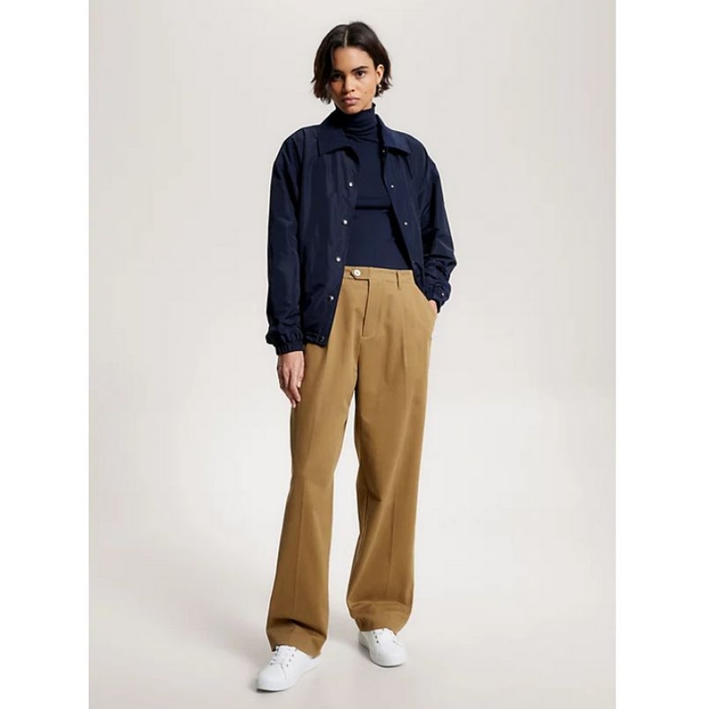 Boty Tommy Hilfiger Golden Hw Court Sneaker W FW0FW075600K7 bílý 1