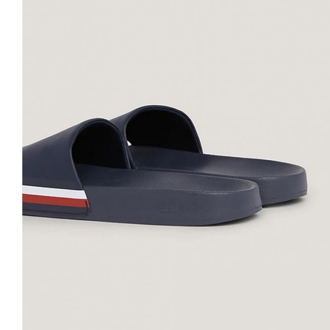 Žabky Tommy Hilfiger Corporate Hilfiger Pool Slide M FM0FM04853DW5 modrý 1