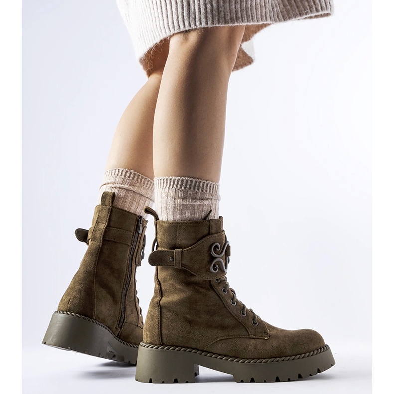 Tmavě zelené dekorativní eko-zmsz pracovníci Castore zelená 1