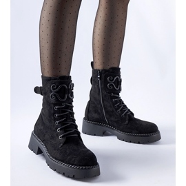 Černé dekorativní eko-zmsz pracovníci Castore černá 1