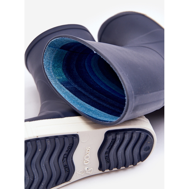 Lemigo Dětské holínky Wave Gokids 979 Navy blue modrý 2