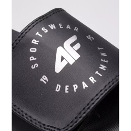 Dámské sportovní žabky 4F 4FJSS23FFLIM080-21S černé černá 2