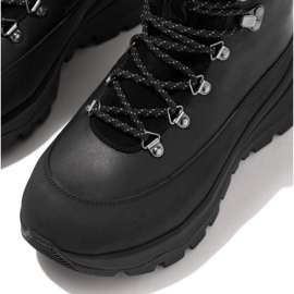 FitFlop Neo-D-Hyker voděodolná tkanina/semišové vycházkové boty W GP3-090 černý 1