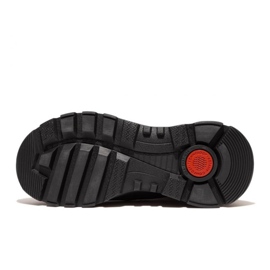 FitFlop Neo-D-Hyker voděodolná tkanina/semišové vycházkové boty W GP3-090 černý 2