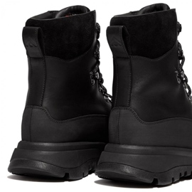 FitFlop Neo-D-Hyker voděodolná tkanina/semišové vycházkové boty W GP3-090 černý 3