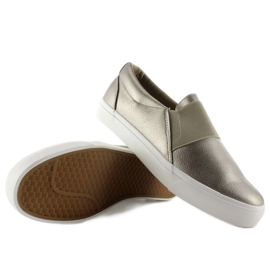 Nazouvací tenisky s gumou NB72P Gun Color žlutá 2