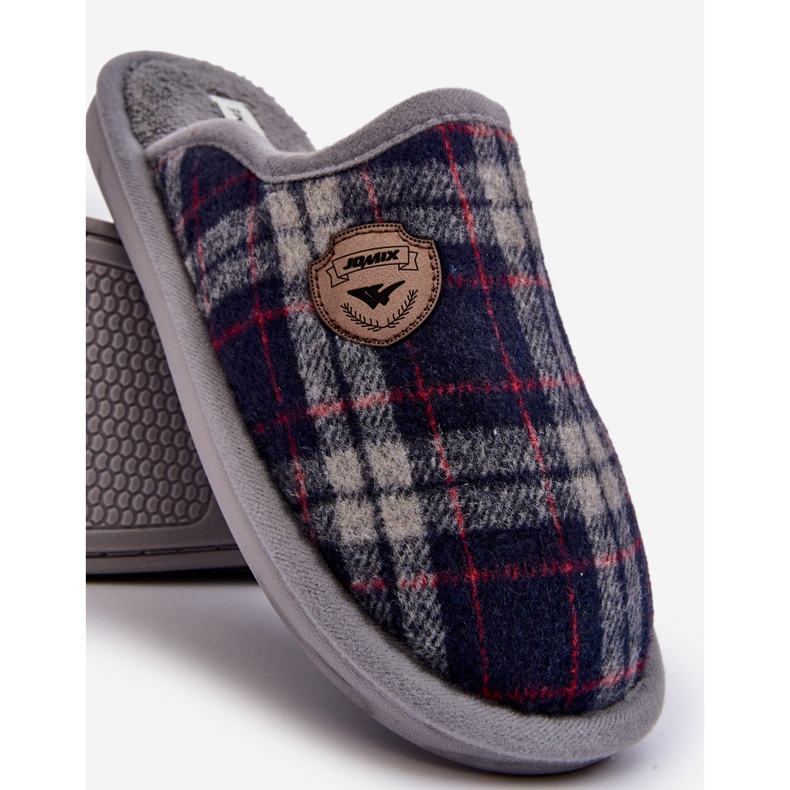 Pánské pantofle šedé Kallile šedá 2