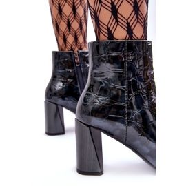 Patentované kotníkové boty S.Barski MR870-58 Námořnická modrá modrý 3