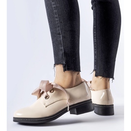 Béžové boty s kamínky Povegliano béžový 1