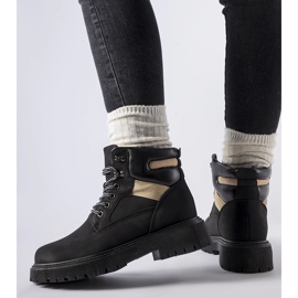 Černé zateplené boty Bloomfield černý 1