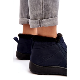 News Dámské námořnictvo modré sněhové boty modrý 2