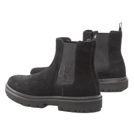 Boty Calvin Klein Jeans Lug Mid Chelsea Boot M YM0YM00271 černý 1