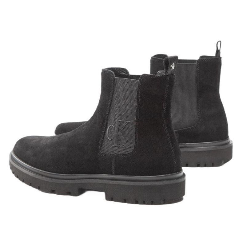 Boty Calvin Klein Jeans Lug Mid Chelsea Boot M YM0YM00271 černý 1