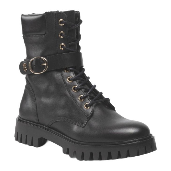 Boty Tommy Hilfiger W FW0FW06734 černý 1