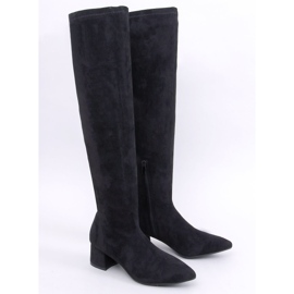 Diondre Black mušketýři na nízkém podpatku černá 1 Diondre Black mušketýři na nízkém podpatku černá 1