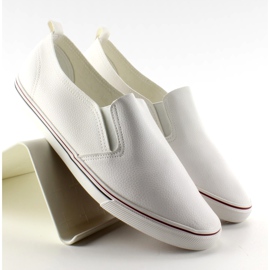 Černé tenisky slipon BL88P White bílý 1 Černé tenisky slipon BL88P White bílý 1