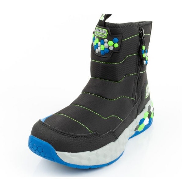Sněhule Skechers Jr 402216L/BBLM černý 1