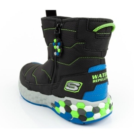 Sněhule Skechers Jr 402216L/BBLM černá 2