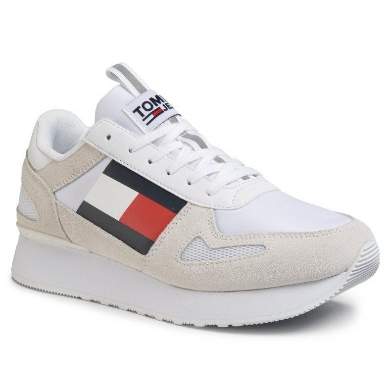 Tommy Hilfiger Boty Tommy Jeans Runner M EM0EM00410-YBS bílý 1