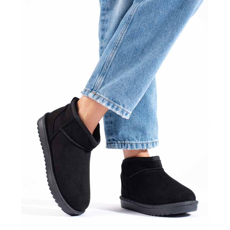 Černé dámské sněhule Shelovet černá 2 Černé dámské sněhule Shelovet černá 2