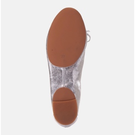 Marco Shoes Baletní boty Passo stříbro 2