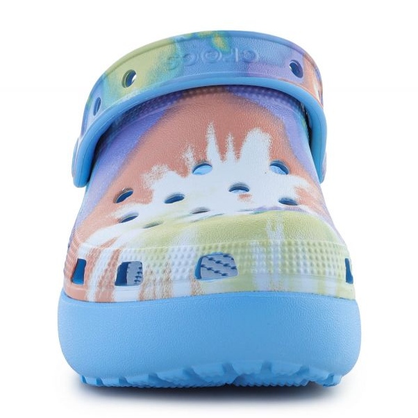Crocs Classic Tie Dye Cutie Clog 208083-4KT pěnové pantofle modré modrý 1