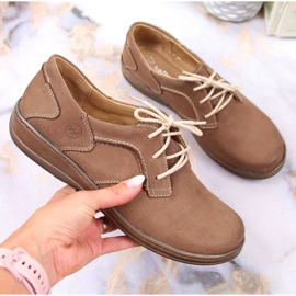 Pohodlná obuv Helios W H715N, béžová hnědý 1