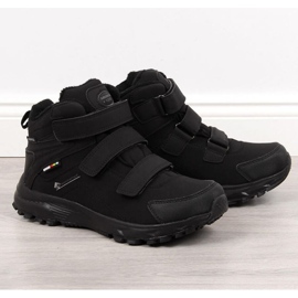 American Club M AM855 zateplené trekové boty, černé černá 1