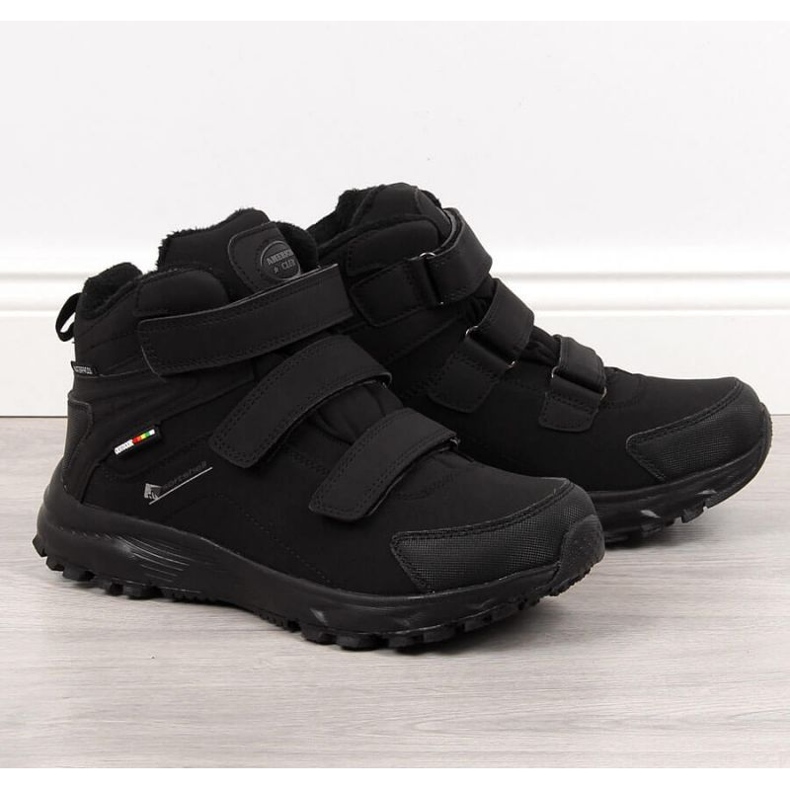 American Club M AM855 zateplené trekové boty, černé černá 1