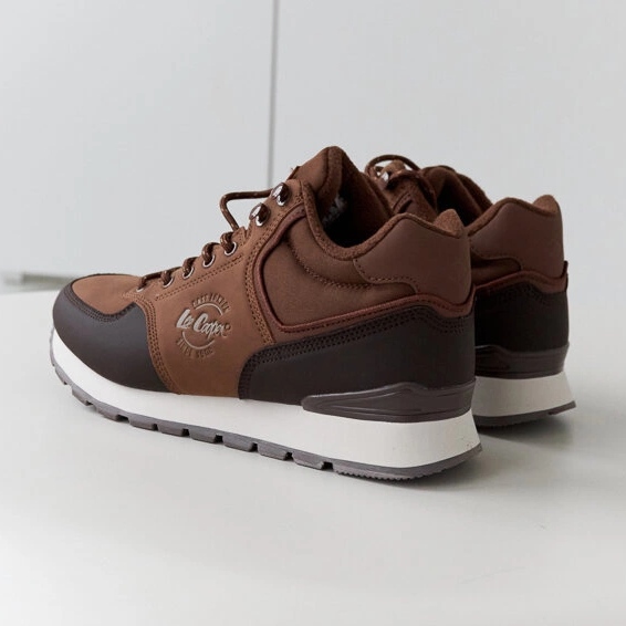 Hnědé tenisky Lee Cooper LCJ-23-31-3059M hnědý 1