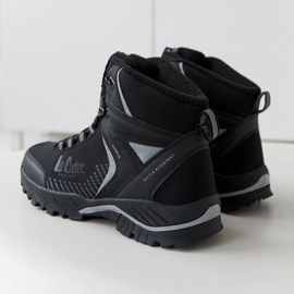 Lee Cooper Černé zateplené pánské kozačky LCJ-22-01-1399M Black černý 2