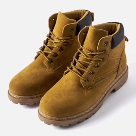 Hnědé pánské klasické kozačky Petrelle hnědý 1 Hnědé pánské klasické kozačky Petrelle hnědý 1