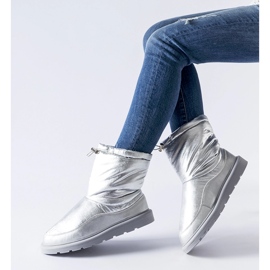 Stříbrné zateplené sněhule Whitetail stříbrný 1 Stříbrné zateplené sněhule Whitetail stříbrný 1